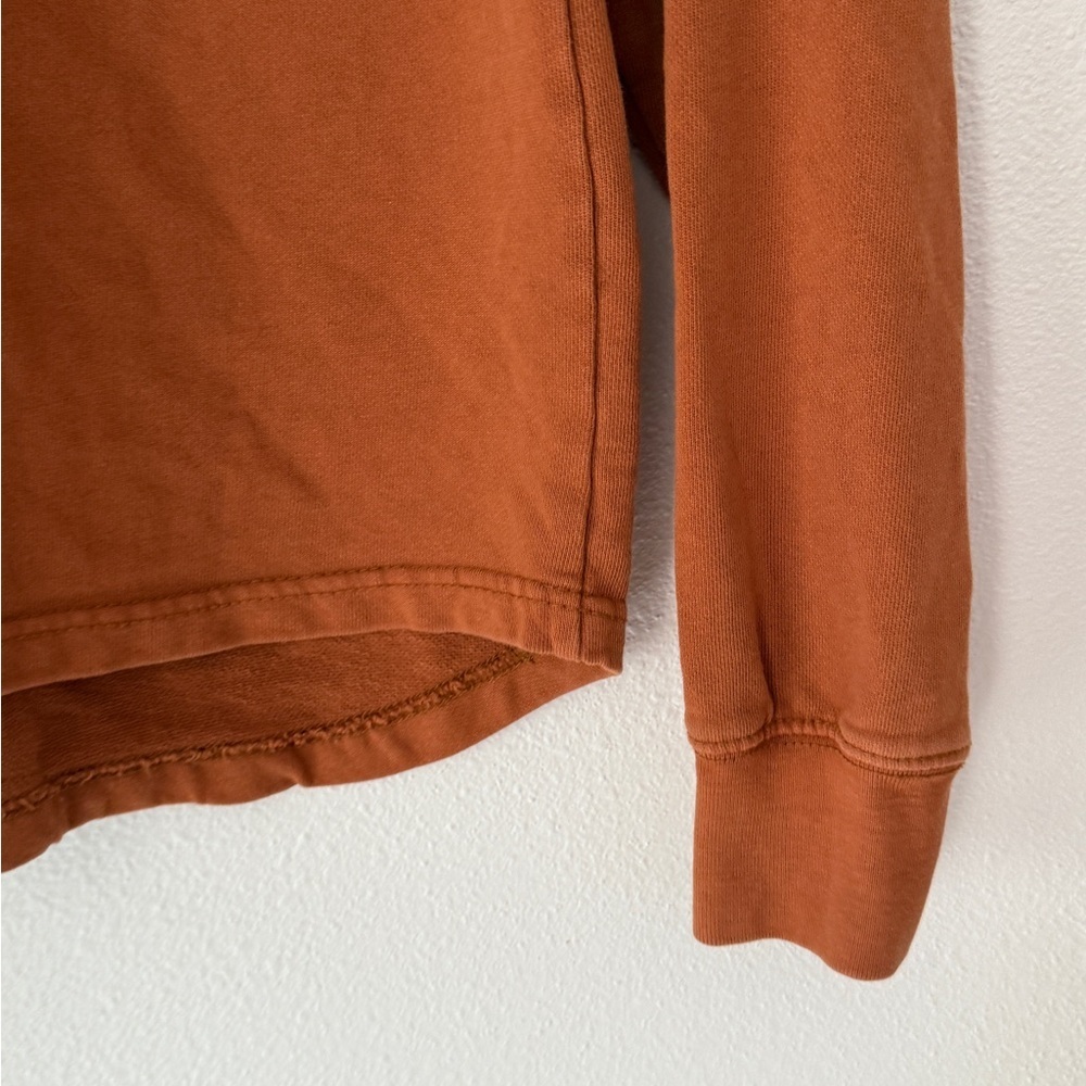Outfitter Trading Co Women's Small Lake Tahoe Crewneck Sweatshirt Orange Burnt - Picture 2 of 9